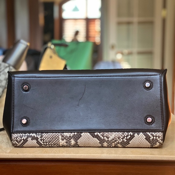 Céline Python Leather Handbag 100% Authentic - Picture 4 of 8